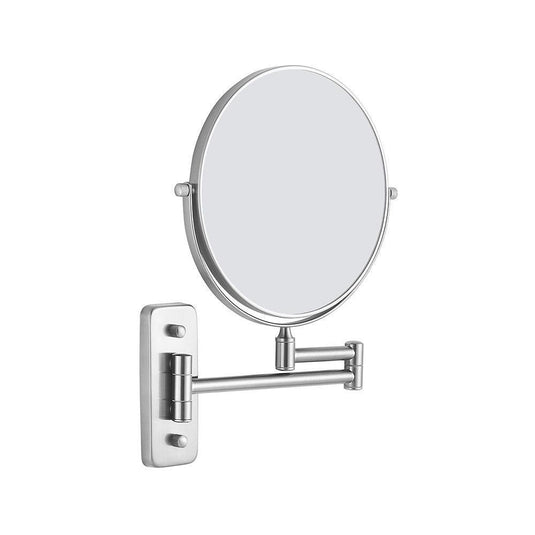 Origins Mason Reversible 5x Magnifying Wall Mirror - Brushed Nickel - Envy Bathrooms Ltd