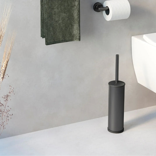 Origins Metal Toilet Brush - Gunmetal - 181865 - Envy Bathrooms Ltd