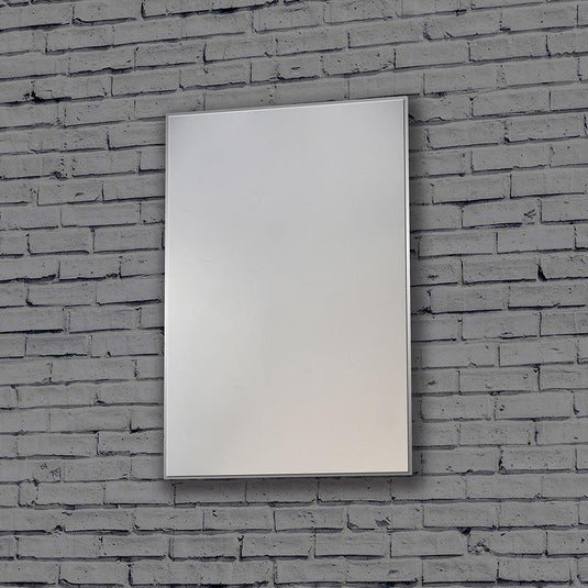Origins Metro 60 x 80cm Mirror - Chrome Frame - Envy Bathrooms Ltd