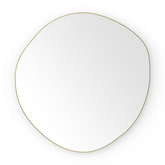 Origins Oslo Organic Mirror 60 - Brushed Brass - Envy Bathrooms Ltd