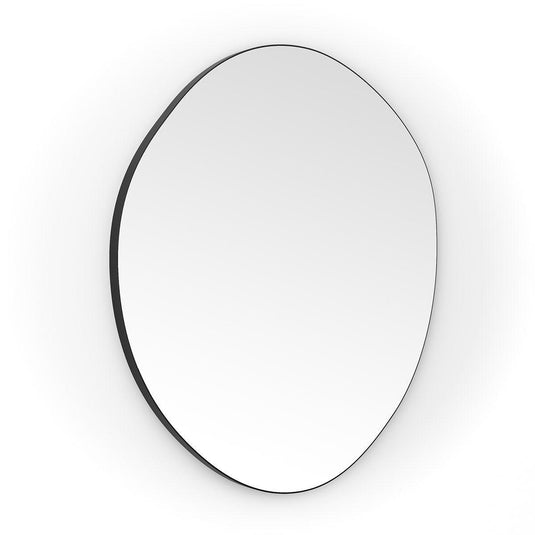 Origins Oslo Organic Mirror 80 - Black - Envy Bathrooms Ltd