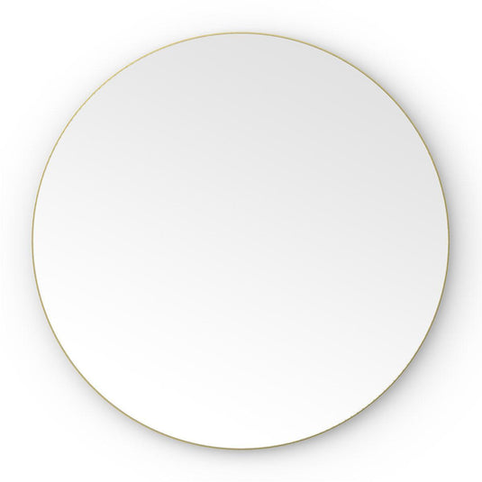 Origins Oslo Round Mirror 60 - Brushed Brass - Envy Bathrooms Ltd
