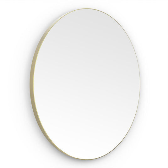 Origins Oslo Round Mirror 60 - Brushed Brass - Envy Bathrooms Ltd