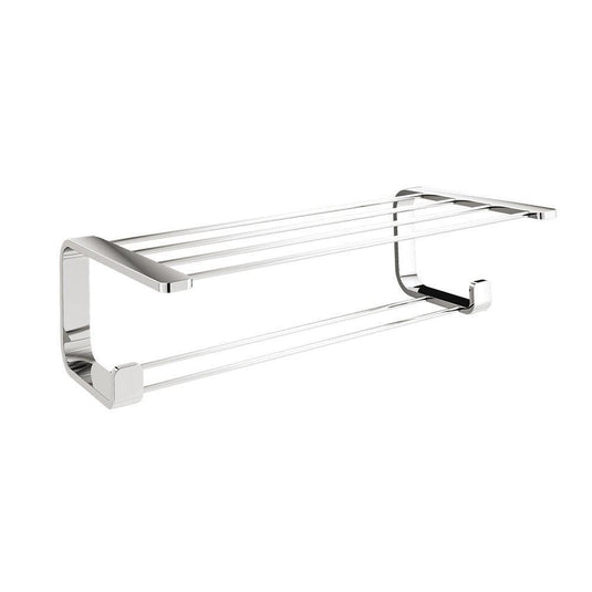Origins Outline Double Towel Rack - Chrome - Envy Bathrooms Ltd