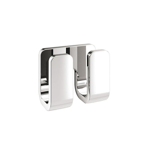 Origins Outline Double Robe Hook - Chrome - Envy Bathrooms Ltd