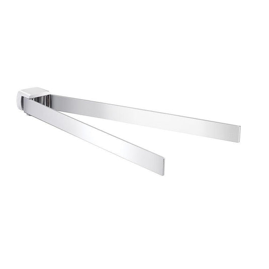 Origins Pirenei Double Swing Towel Rail - Chrome - Envy Bathrooms Ltd