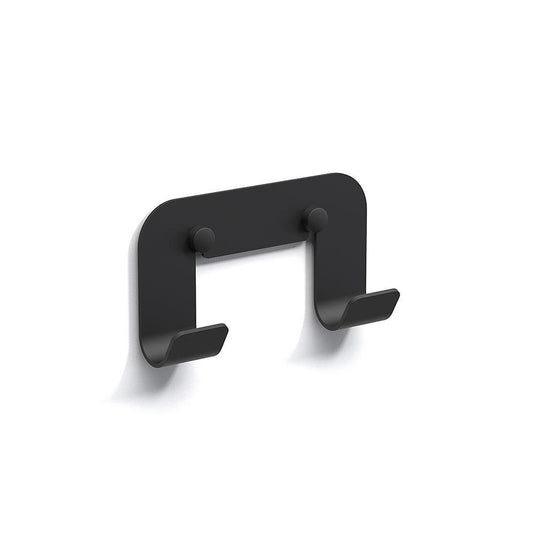 Origins Quick Double Hook - Black - Envy Bathrooms Ltd