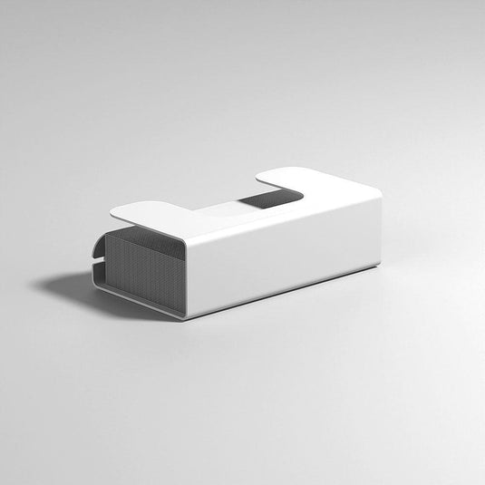 Origins Quick Tissue Box / Towel Holder - White - Envy Bathrooms Ltd