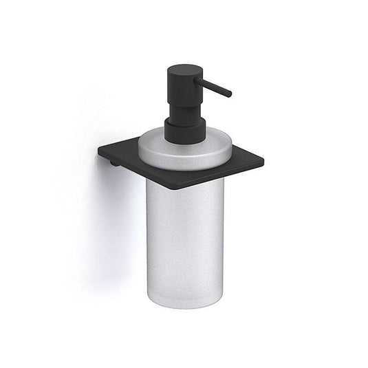 Origins S Cube Soap Dispenser - Black - Envy Bathrooms Ltd