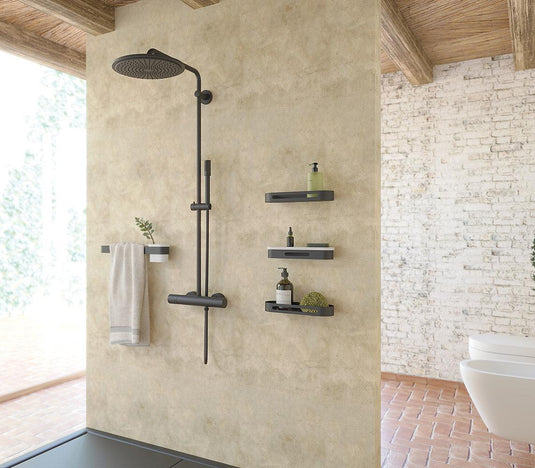 Origins S5 Fahrenheit Basket 215 - Black - Envy Bathrooms Ltd