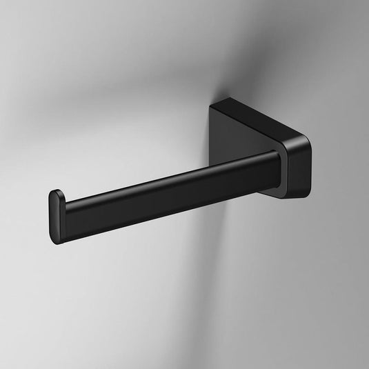 Origins S6 Black Open Toilet Roll Holder Left - Black - Envy Bathrooms Ltd