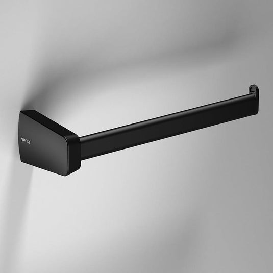 Origins S6 Black Open Towel Bar Right - Black - Envy Bathrooms Ltd