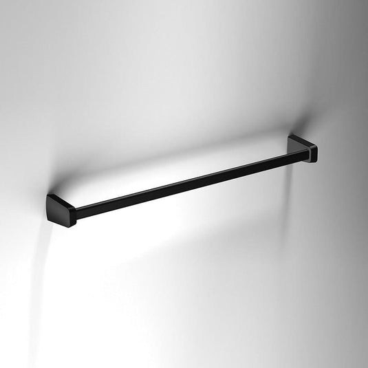 Origins S6 Black Towel Rail 56cm - Black - Envy Bathrooms Ltd