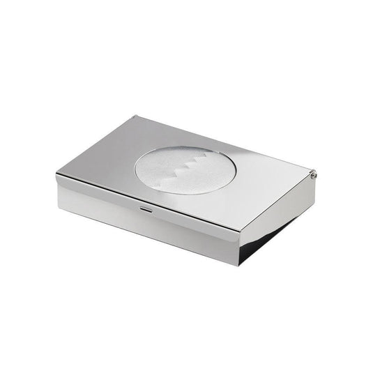 Origins Sanitary Towel Bag Holder - Polished Stainless Steel - Envy Bathrooms Ltd