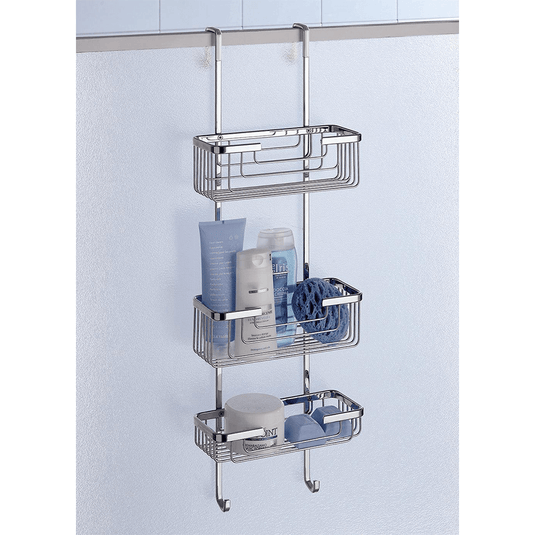 Origins Shower Rack 3 Tier - Chrome - Envy Bathrooms Ltd