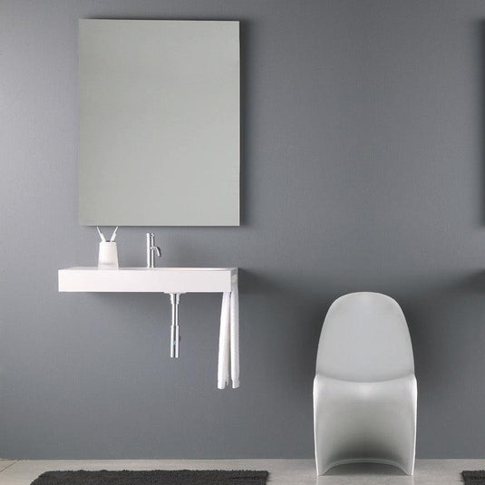 Origins Slim 40 x 100cm Rectangular Mirror - Envy Bathrooms Ltd