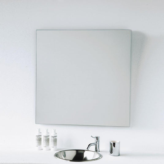Origins Slim 60 x 60cm Square Mirror - Envy Bathrooms Ltd