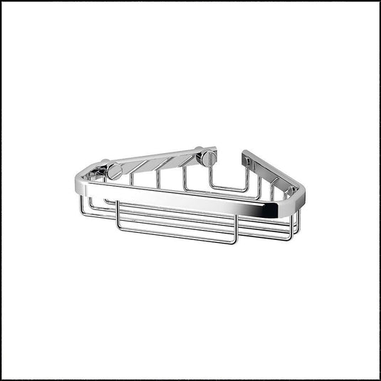 Origins Small Corner Shower Basket - Chrome - Envy Bathrooms Ltd