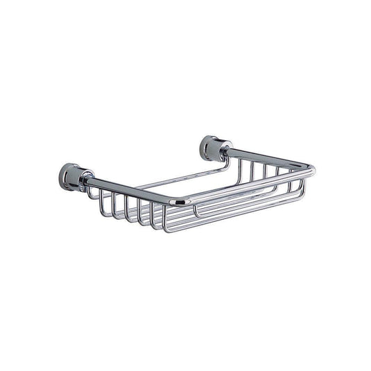 Origins Square Wire Soap Basket - Chrome - Envy Bathrooms Ltd