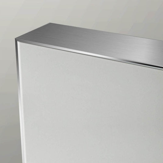 Origins Tate 120 x 70cm Rectangular Mirror - Polished Chrome - Envy Bathrooms Ltd