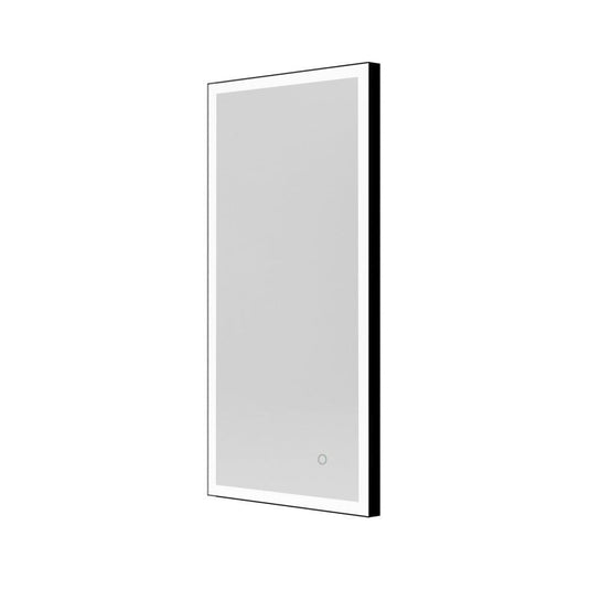 Origins Tate 50 x 100cm Light Rectangular Mirror - Black - Envy Bathrooms Ltd
