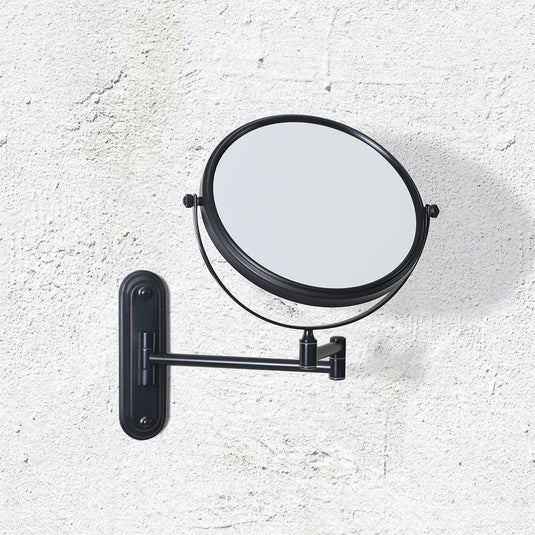 Origins Taylor Reversible 5x Magnifying Wall Mirror - Black - Envy Bathrooms Ltd