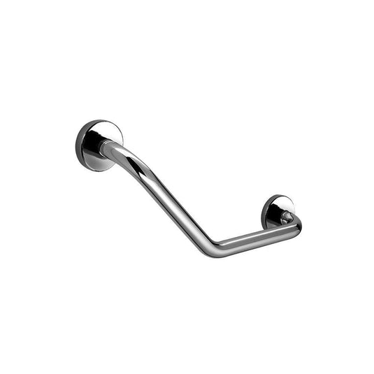 Origins Tecno Project Angled Grab Bar - Chrome - Envy Bathrooms Ltd