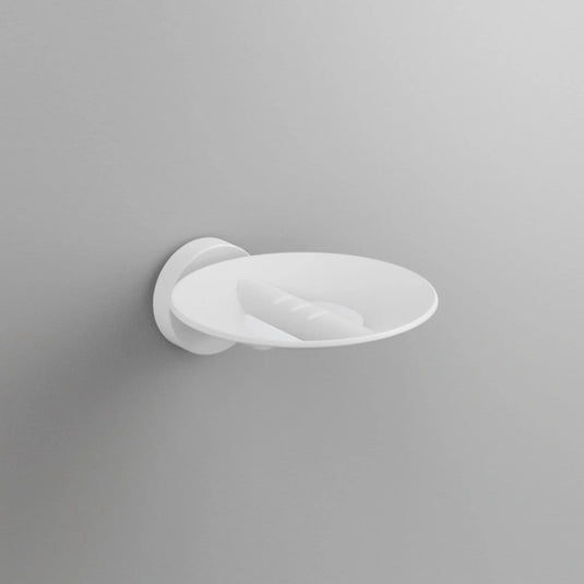 Origins Tecno Project Metal Soap Dish - White - 166138 - Envy Bathrooms Ltd