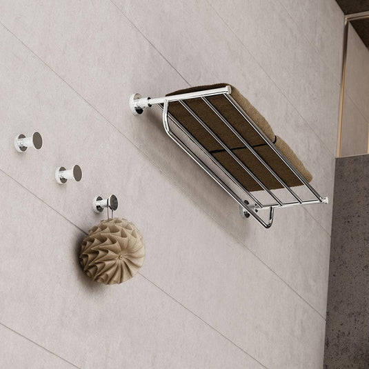 Origins Tecno Project Towel Rack 66cm - Chrome - Envy Bathrooms Ltd