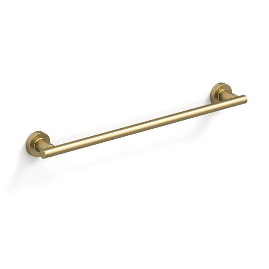 Origins Tecno Project Towel Rail 51cm - Brushed Brass - Envy Bathrooms Ltd