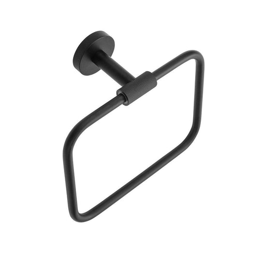 Origins Turner Towel Ring - Black - Envy Bathrooms Ltd