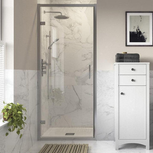 Poppy Apollo 900mm Hinged Door - Chrome - RUBY3815 - Envy Bathrooms Ltd