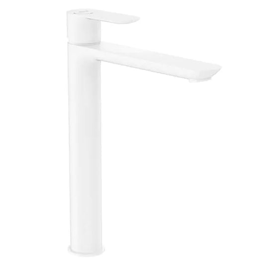 Roca Cala Tall Basin Mixer Tap Matt White | A5A346EB00