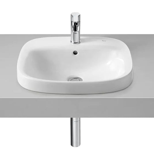 Roca Debba Square Under Countertop Basin 1 Tap Hole | A32799M000