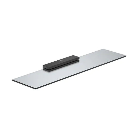 Roca Hotels 450mm Glass Shelf Matt Black | A817593C40