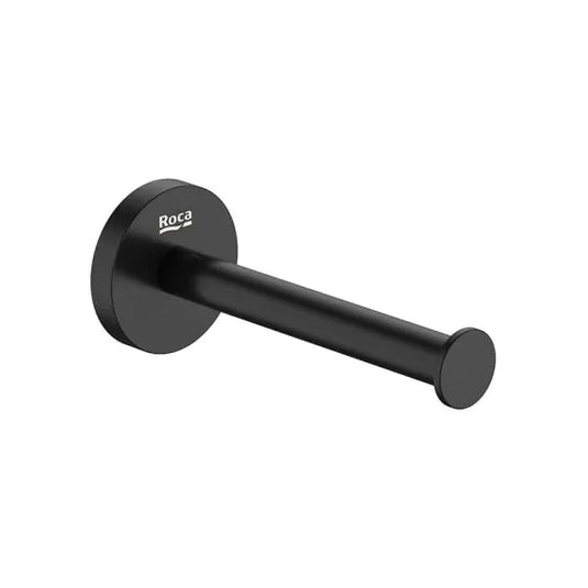 Roca Hotels Round Toilet Roll Holder Matt Black | A817584C40
