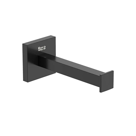 Roca Hotels Square Toilet Roll Holder Matt Black | A817615C40