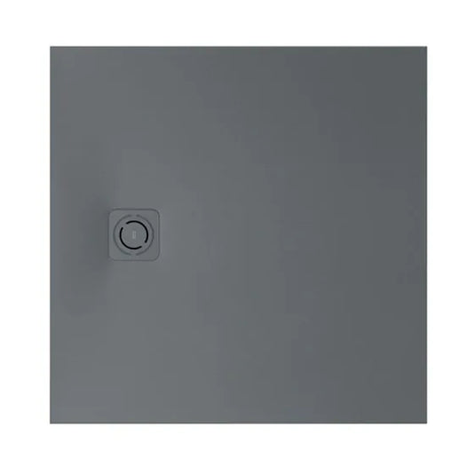 Roca Terran-N Stonex 2.0 900mm Square Shower Tray Slate | APA0138438400200
