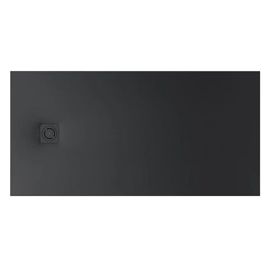 Roca Terran-N Stonex 2.0 1600 x 800mm Rectangular Shower Tray Black | APA0164032000400