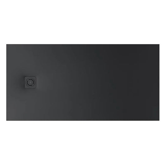 Roca Terran-N Stonex 2.0 1700 x 700mm Rectangular Shower Tray Black | APA016A42BC00400