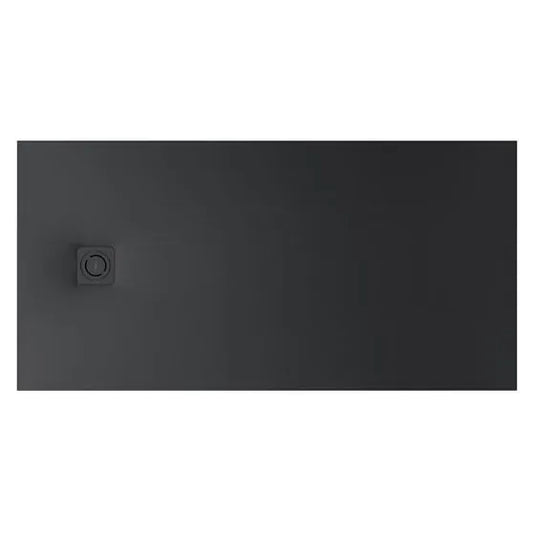 Roca Terran-N Stonex 2.0 1700 x 800mm Rectangular Shower Tray Black | APA016A432000400