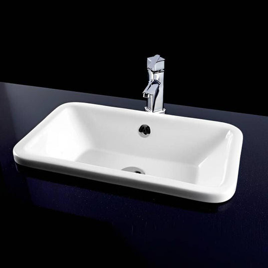 RAK Ceramics Chameleon 56cm Inset Basin - CM0101AWHA - Envy Bathrooms Ltd