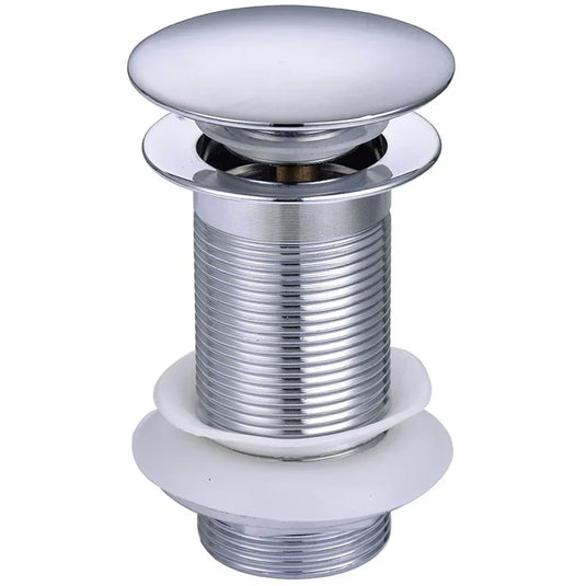 RAK Ceramics Click Clack Unslotted Basin Waste - Chrome - RAKCCW002 - Envy Bathrooms Ltd