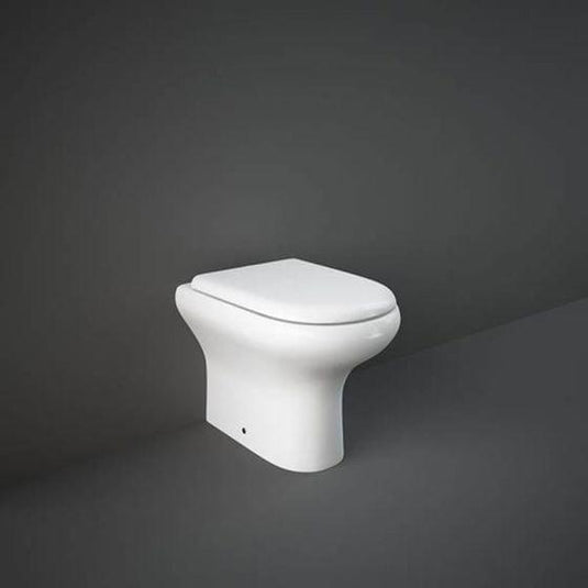 RAK Ceramics Compact Back to Wall Toilet Pan - Gloss White - CO17AWHA - Envy Bathrooms Ltd