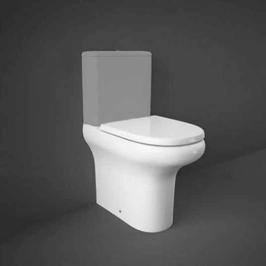 RAK Ceramics Compact Rimless Close Coupled Toilet Pan - White - CO26AWHA - Envy Bathrooms Ltd