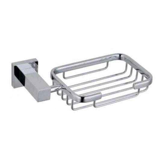 RAK Ceramics Cubis Soap Basket - Chrome - RAKCUB9906 - Envy Bathrooms Ltd