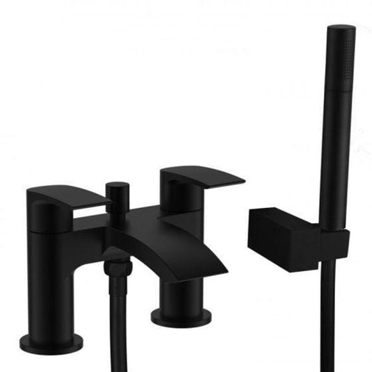RAK Ceramics Curve Bath Shower Mixer - Black - RAKCRV3005B - Envy Bathrooms Ltd