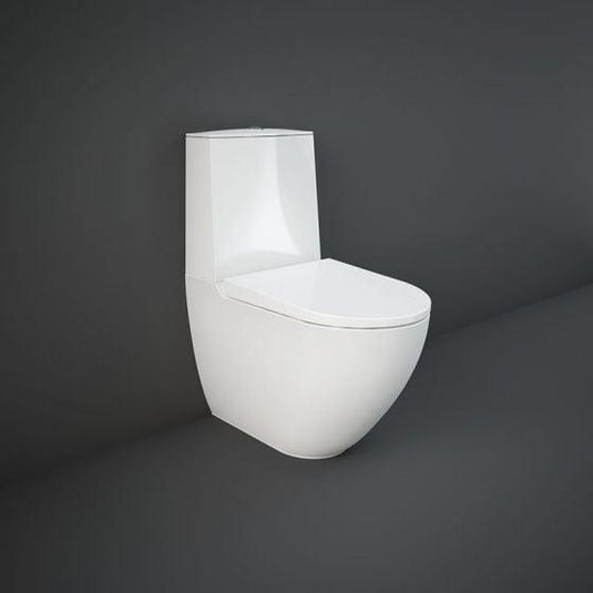 RAK Ceramics Des Soft Close Urea Toilet Seat - Alpine White - DESSC3901WH - Envy Bathrooms Ltd
