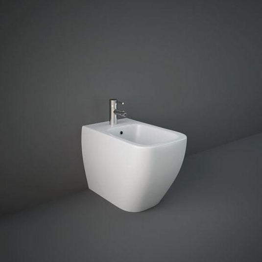 RAK Ceramics Feeling Back to Wall Bidet - Matt White - MP18500A - Envy Bathrooms Ltd