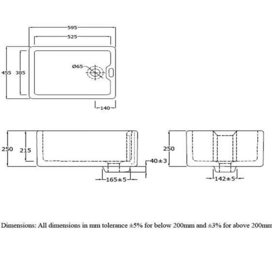 RAK Ceramics Gourmet Sink 8 - Belfast Style Kitchen Sink With Overflow - OC117AWHA - Envy Bathrooms Ltd